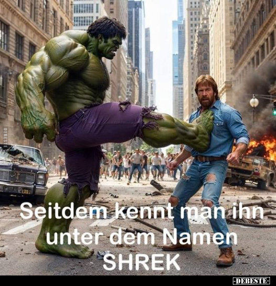 Seitdem kennt man ihn unter dem Namen SHREK.. - Lustige Bilder | DEBESTE.de