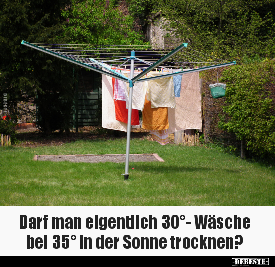 Darf man eigentlich 30°- Wäsche.. - Lustige Bilder | DEBESTE.de