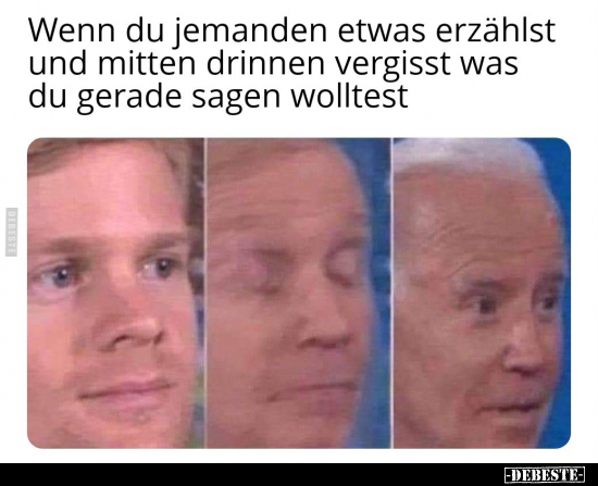 Wenn du jemanden etwas erzählst.. - Lustige Bilder | DEBESTE.de