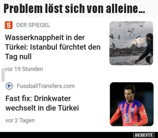 Problem löst sich von alleine...