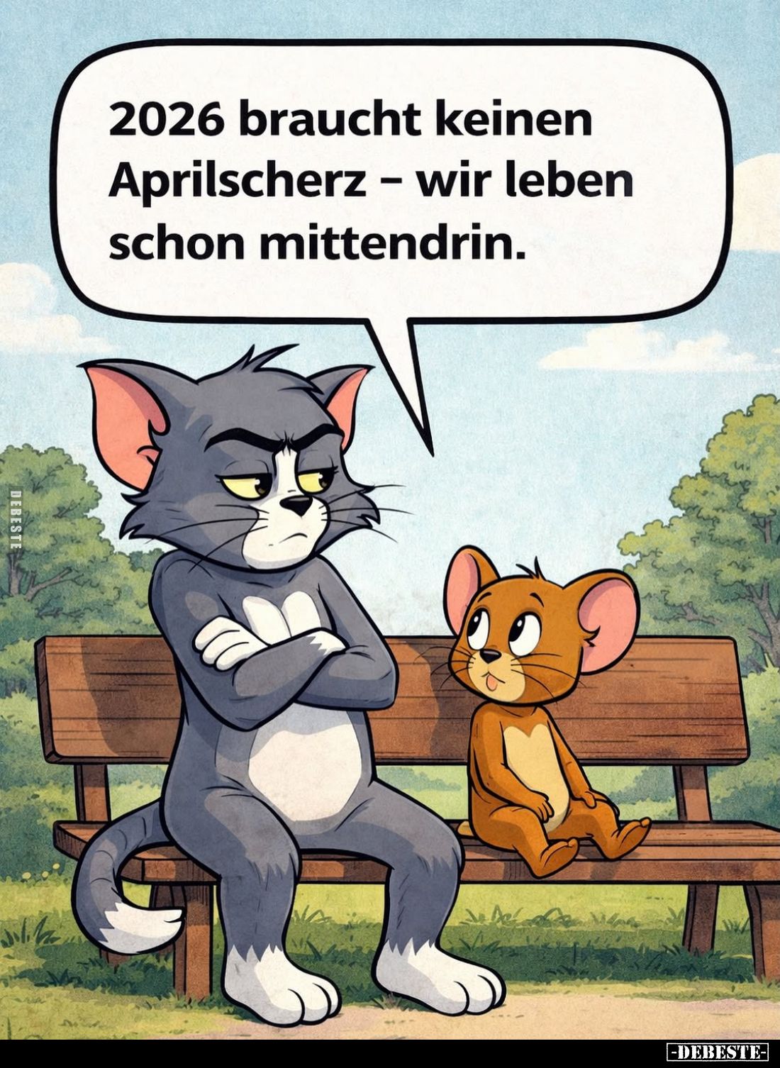 2026 braucht keinen Aprilscherz... - Lustige Bilder | DEBESTE.de