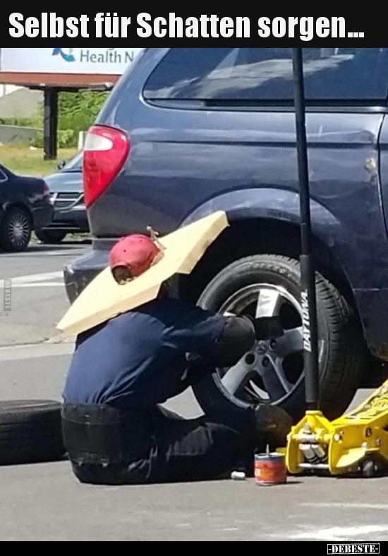 Selbst für Schatten sorgen...