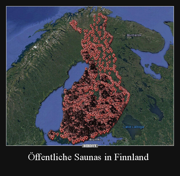 Öffentliche Saunas in Finnland.. - Lustige Bilder | DEBESTE.de