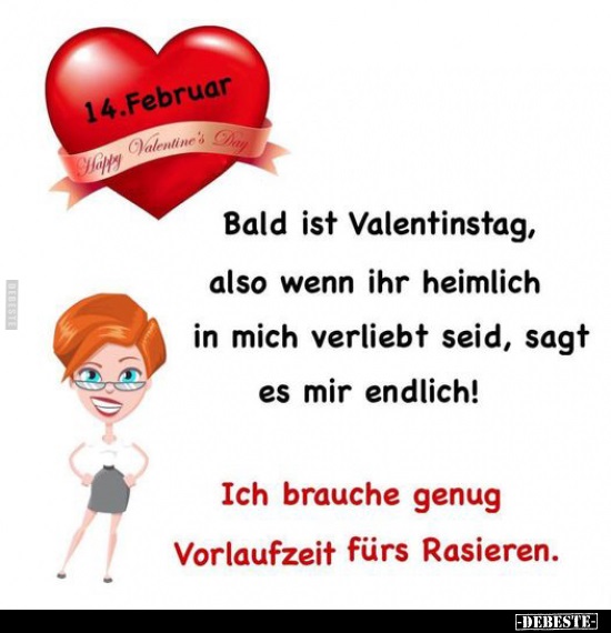 Bald ist Valentinstag.. - Lustige Bilder | DEBESTE.de