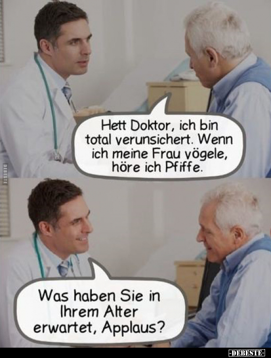 Hett Doktor, ich bin total verunsichert... - Lustige Bilder | DEBESTE.de