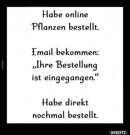 Online, Pflanzen, Email