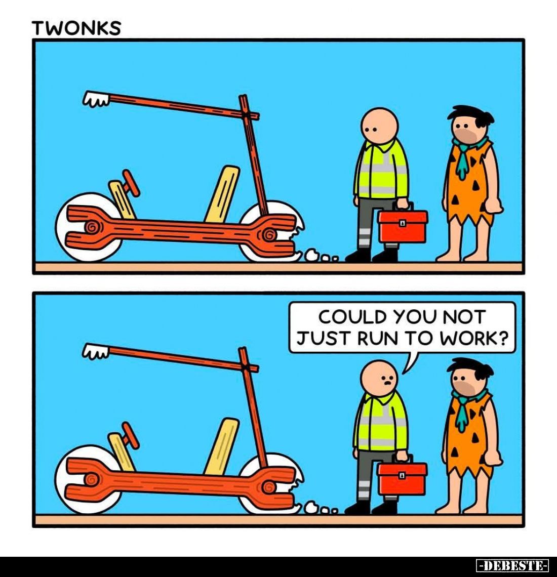 Could you not just run to work?