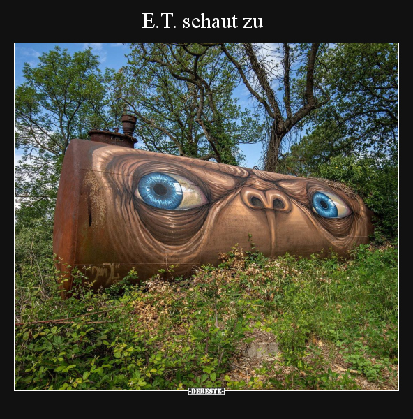 E.T. schaut zu.. - Lustige Bilder | DEBESTE.de