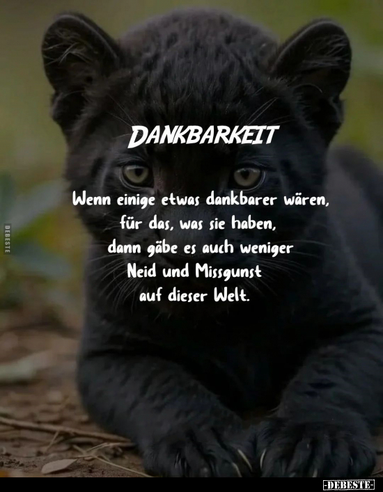 Dankbarkeit.. - Lustige Bilder | DEBESTE.de