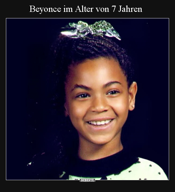Beyonce im Alter von 7 Jahren.. - Lustige Bilder | DEBESTE.de