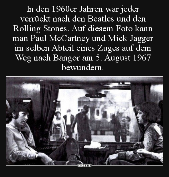In den 1960er Jahren war jeder verrückt nach den Beatles.. - Lustige Bilder | DEBESTE.de
