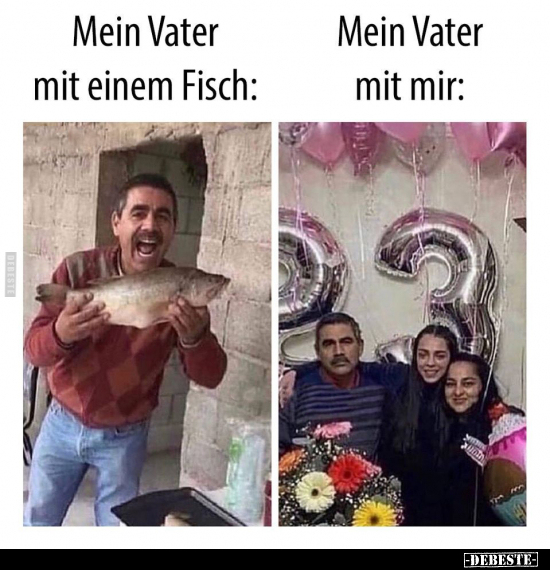 Mein Vater mit einem Fisch:.. - Lustige Bilder | DEBESTE.de