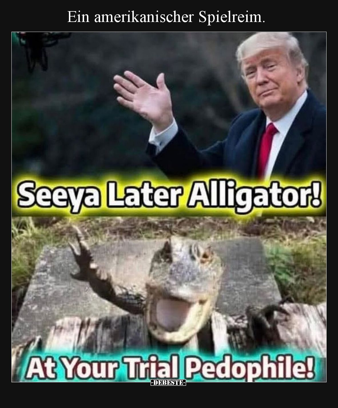 Ein amerikanischer Spielreim