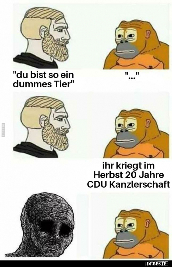 "Du bist so ein dummes Tier..."