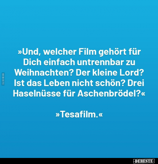 "Und, welcher Film gehört.." - Lustige Bilder | DEBESTE.de