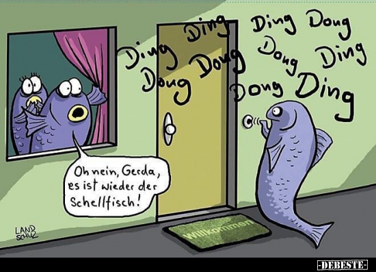 Oh nein, Gerda, es ist wieder der Schnellfisch!.. - Lustige Bilder | DEBESTE.de