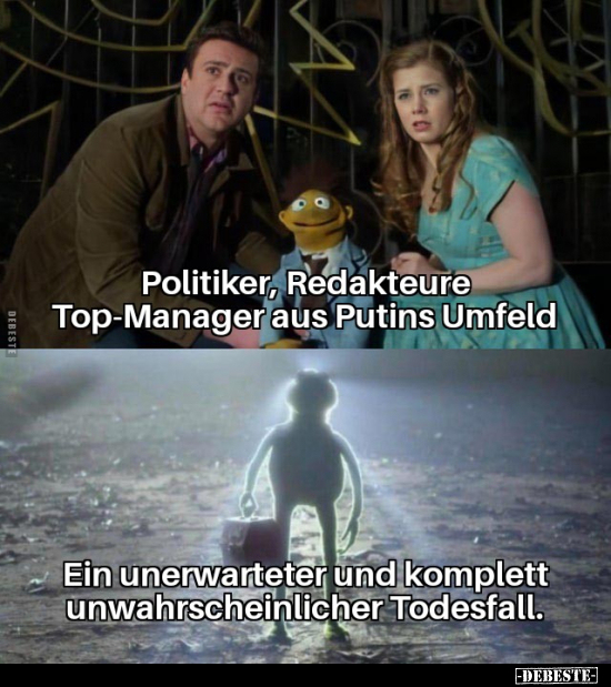 Politiker, Redakteure Top-Manager aus Putins Umfeld... - Lustige Bilder | DEBESTE.de