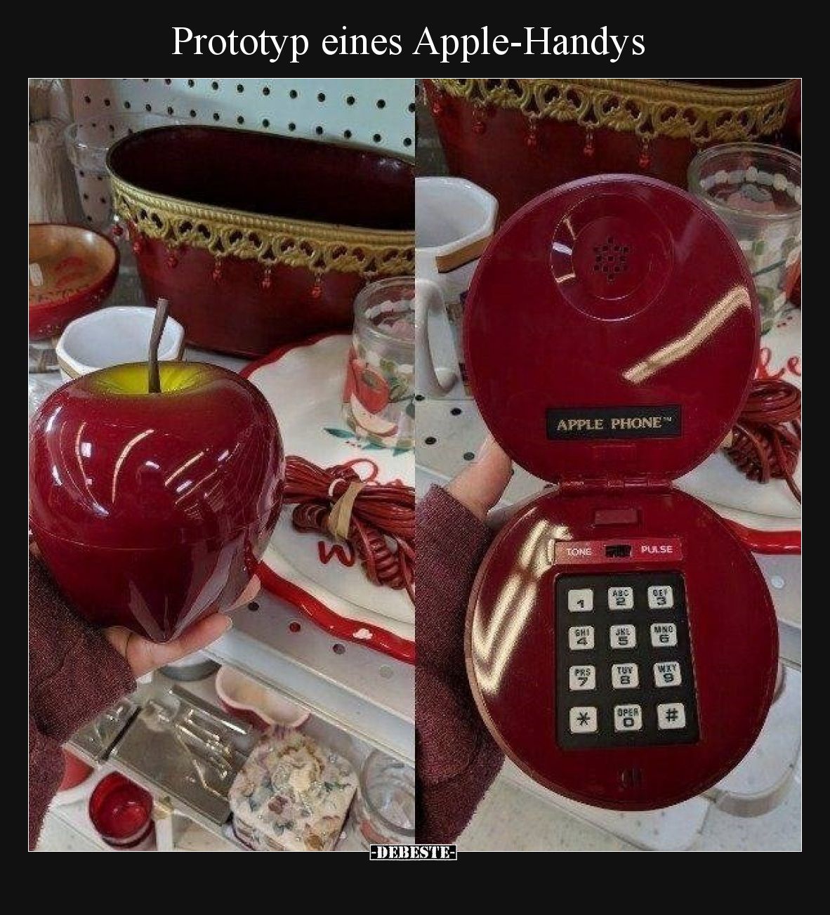 Prototyp eines Apple-Handys