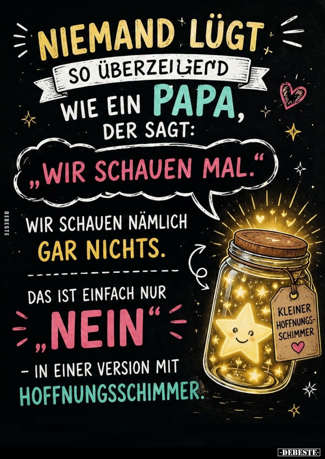 Niemand lügt so überzeugend wie ein Papa... - Lustige Bilder | DEBESTE.de