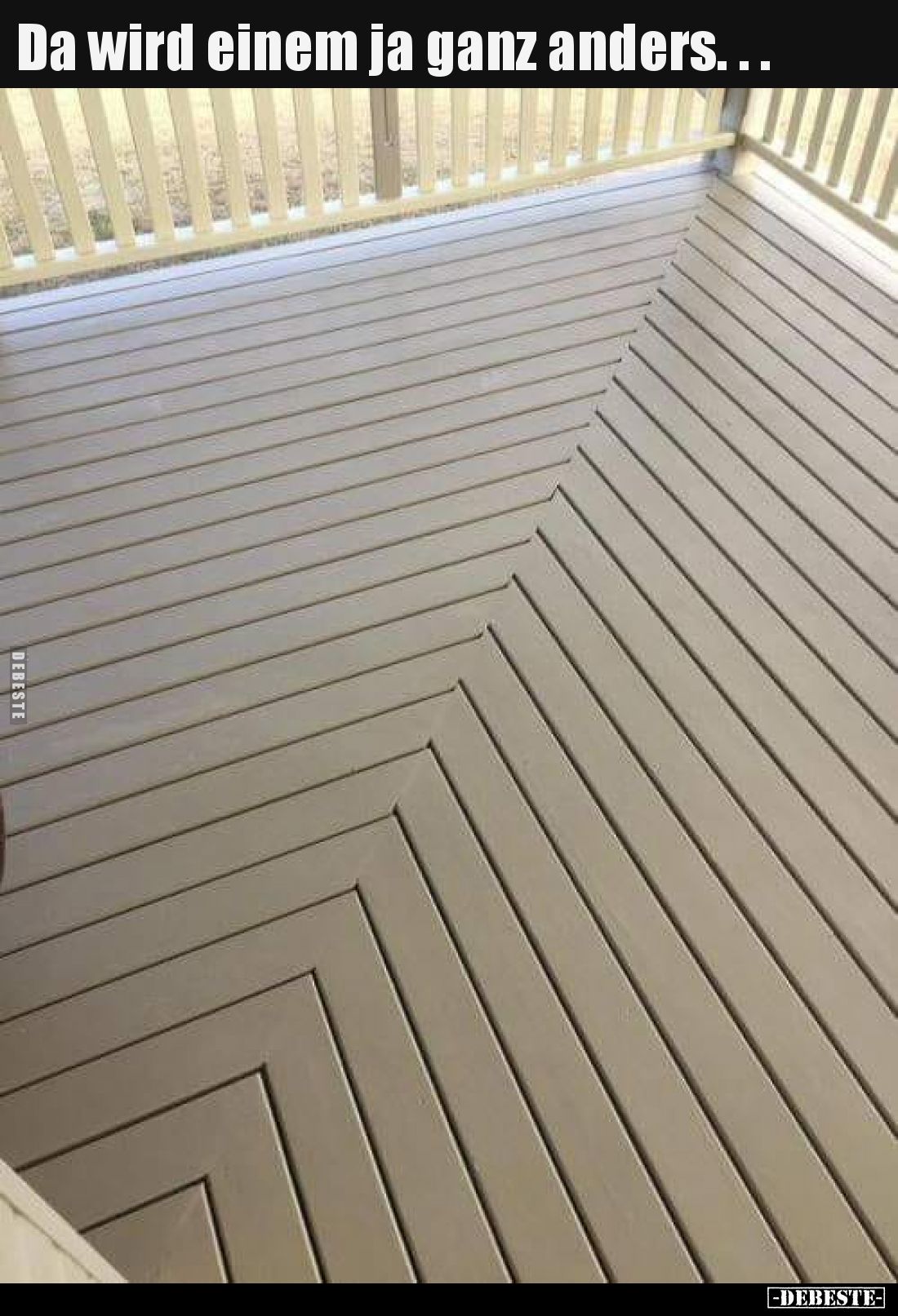 Da wird einem ja ganz anders...