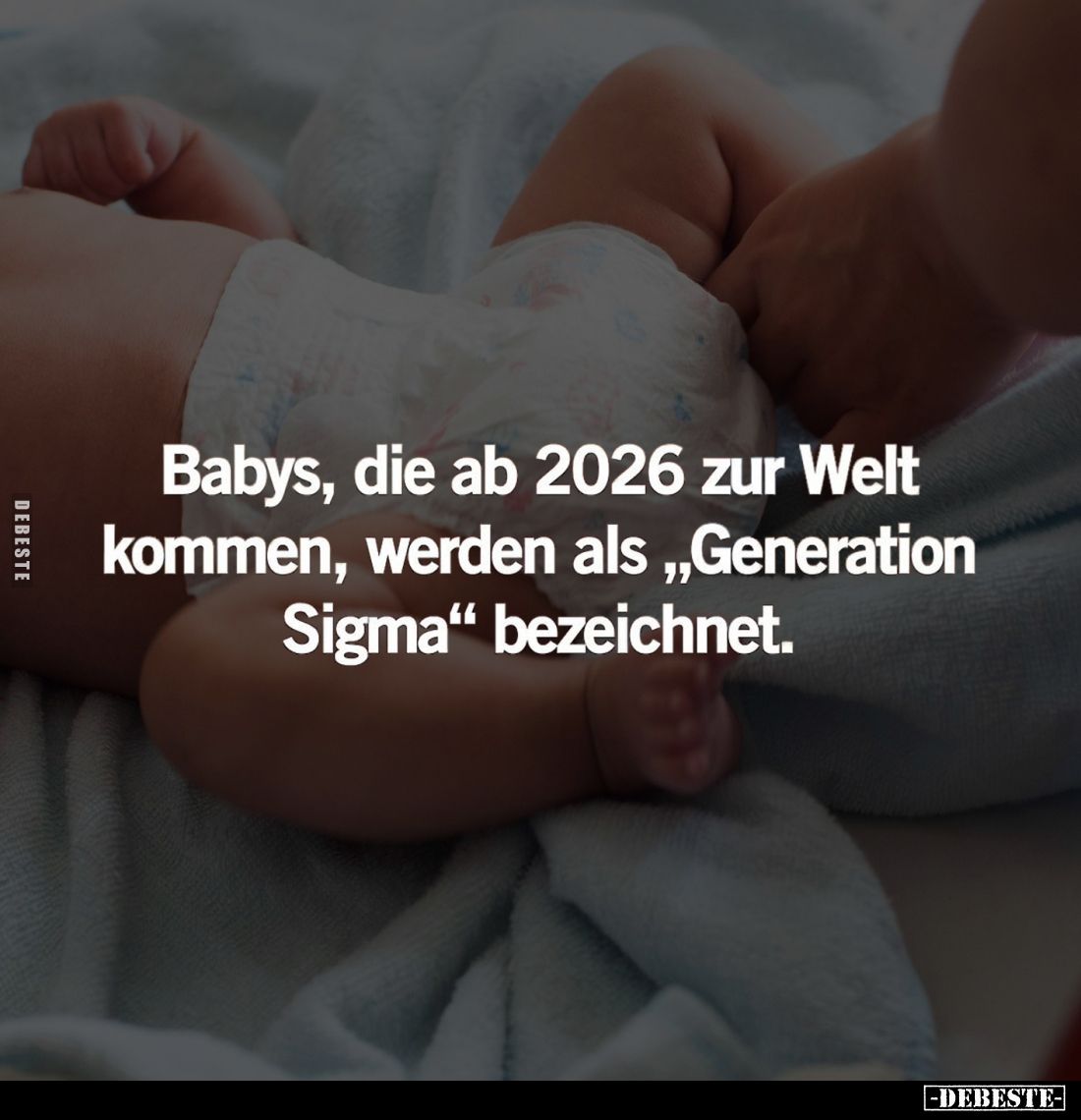Babys, die ab 2026 zur Welt kommen, werden als "Generation Sigma" bezeichnet.