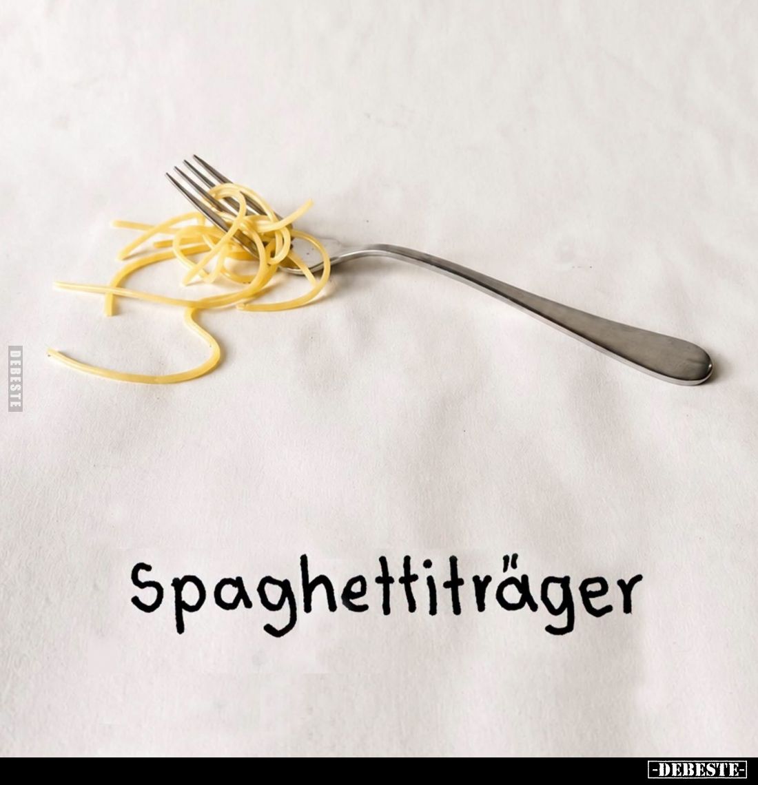 Spaghettiträger.. - Lustige Bilder | DEBESTE.de