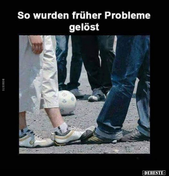 So wurden früher Probleme gelöst.. - Lustige Bilder | DEBESTE.de