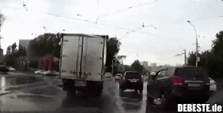 Achtung, kleines Schlagloch..