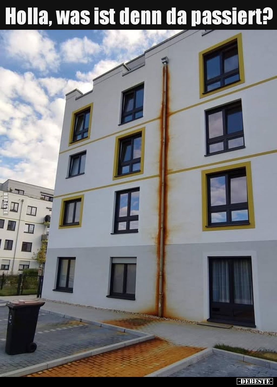 Holla, was ist denn da passiert?