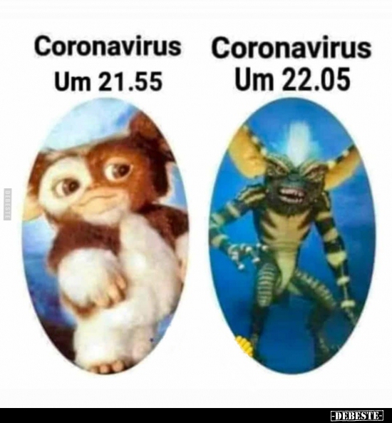 Coronavirus Um 21.55 / Um 22.05.. - Lustige Bilder | DEBESTE.de