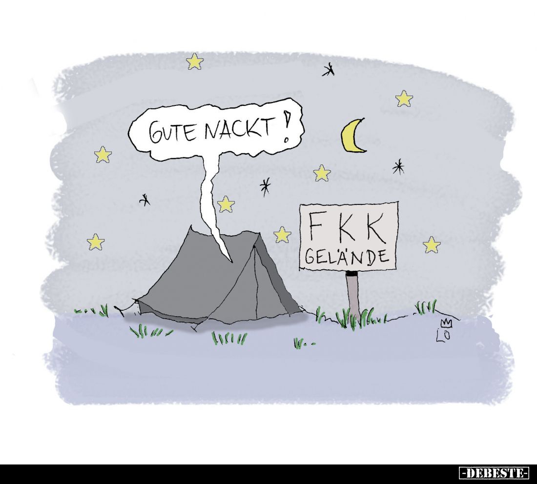 Gute Nackt!