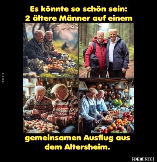 Es könnte so schön sein: 2 ältere Männer.. - Lustige Bilder | DEBESTE.de