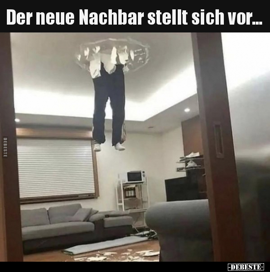 Der neue Nachbar stellt sich vor...