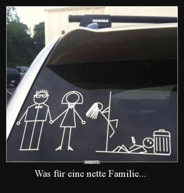 Was für eine nette Familie...