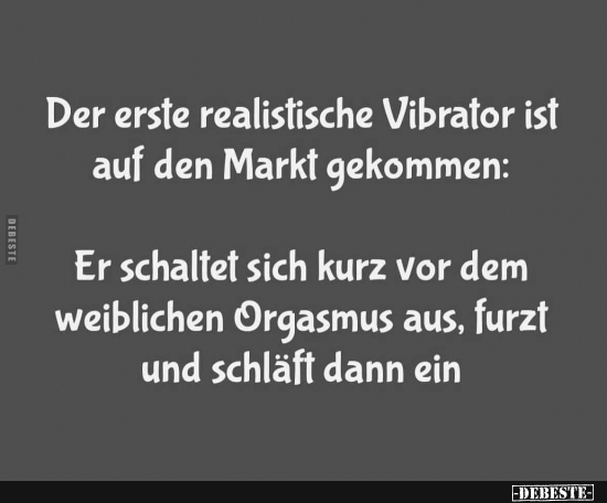 Der erste realistische Vibrator ist auf den Markt gekommen.. - Lustige Bilder | DEBESTE.de