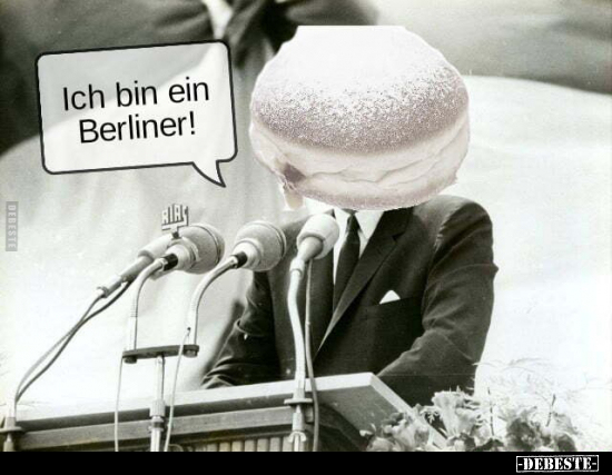 Ich bin ein Berliner!
