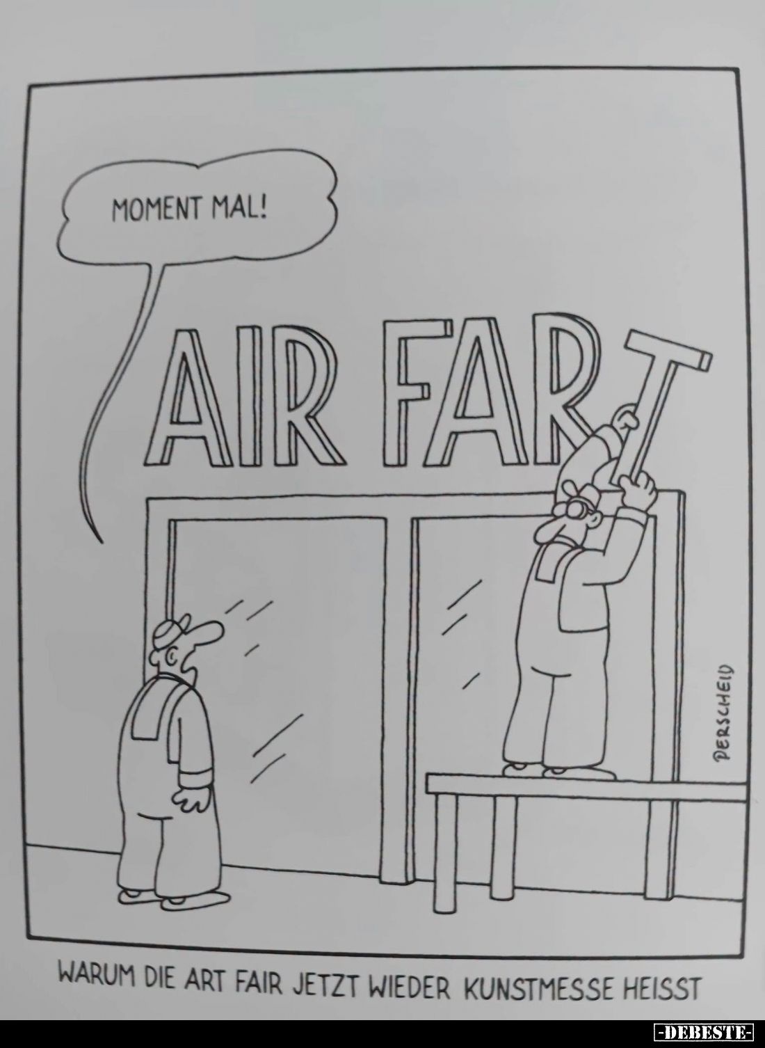 Moment mal!

Warum die Art Fair jetzt wieder Kunstmesse heisst