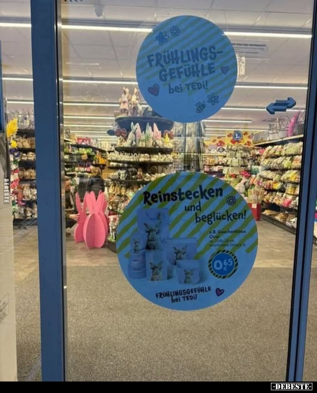 Reinstecken und beglücken!