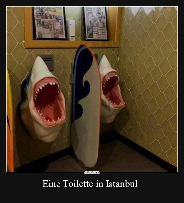 Eine Toilette in Istanbul.. - Lustige Bilder | DEBESTE.de