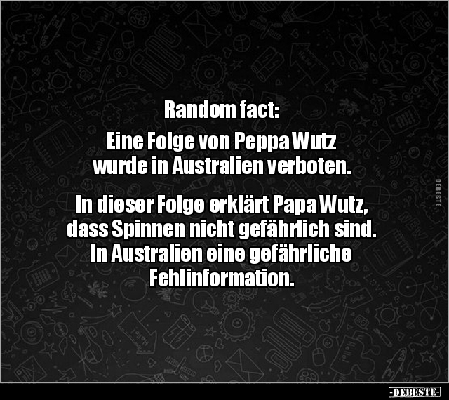 Random fact: Eine Folge von Peppa Wutz wurde in.. - Lustige Bilder | DEBESTE.de