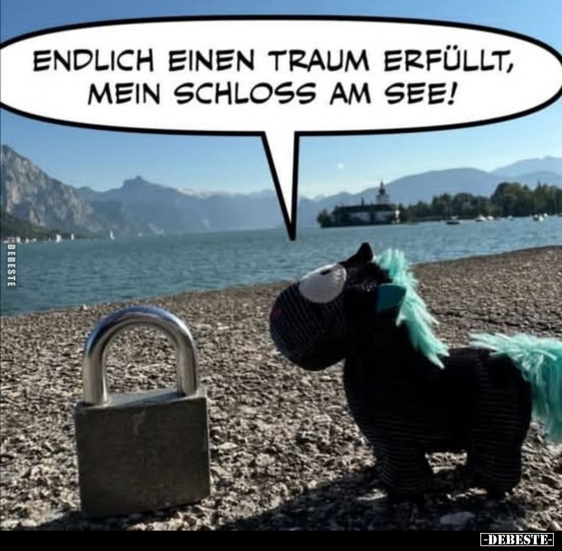 Endlich einen Traum erfüllt, mein Schloss am See!