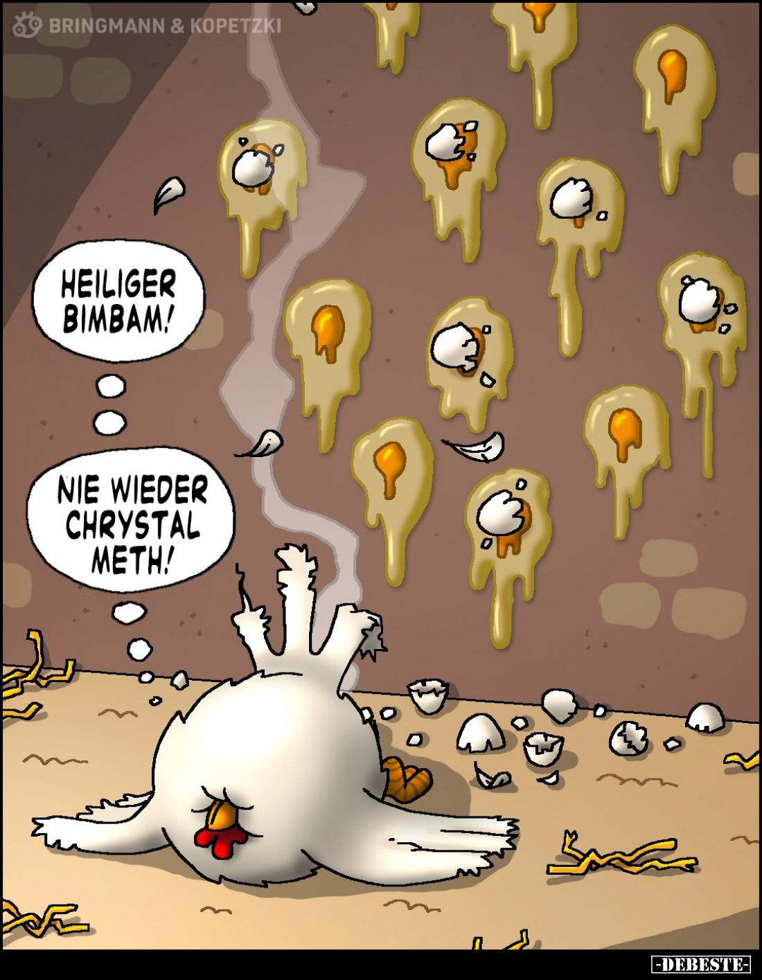 Heiliger Bimbam! Nie wieder Chrystal Meth!.. - Lustige Bilder | DEBESTE.de