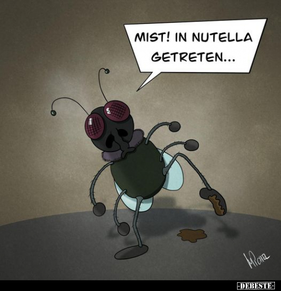 Mist! In Nutella getreten... - Lustige Bilder | DEBESTE.de