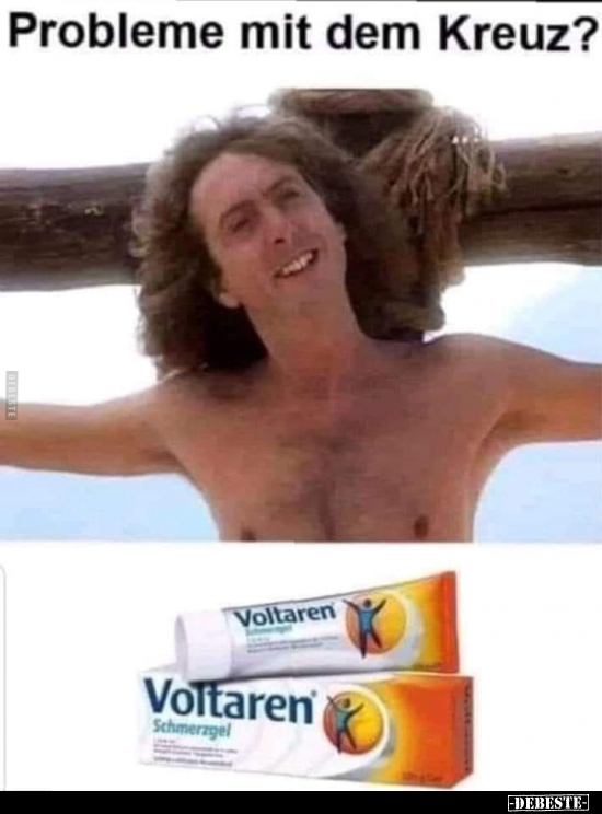 Probleme mit dem Kreuz?..
