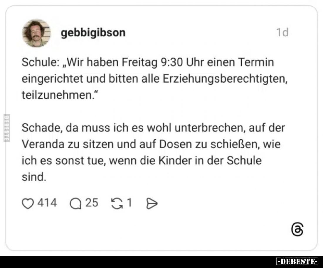 Schule: „Wir haben Freitag 9:30 Uhr einen Termin eingerichtet und bitten alle Erziehungsberechtigten, teilzunehmen."
Sc...