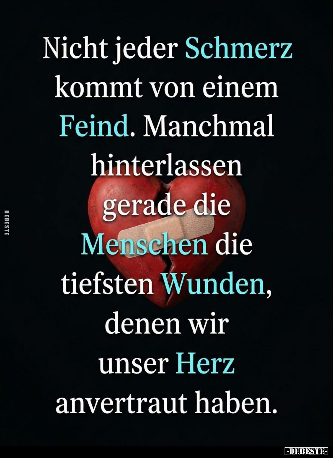 Nicht jeder Schmerz kommt von einem Feind.
Manchmal hinterlassen gerade die Menschen die tiefsten Wunden, denen wir unser He...