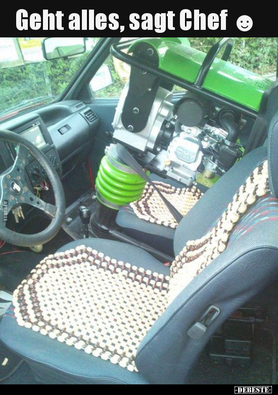 Geht alles, sagt Chef