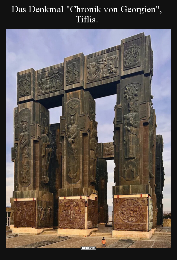 Das Denkmal "Chronik von Georgien", Tiflis