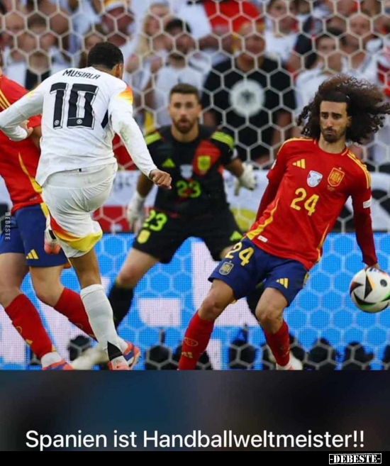 Spanien ist Handballweltmeister!!.. - Lustige Bilder | DEBESTE.de