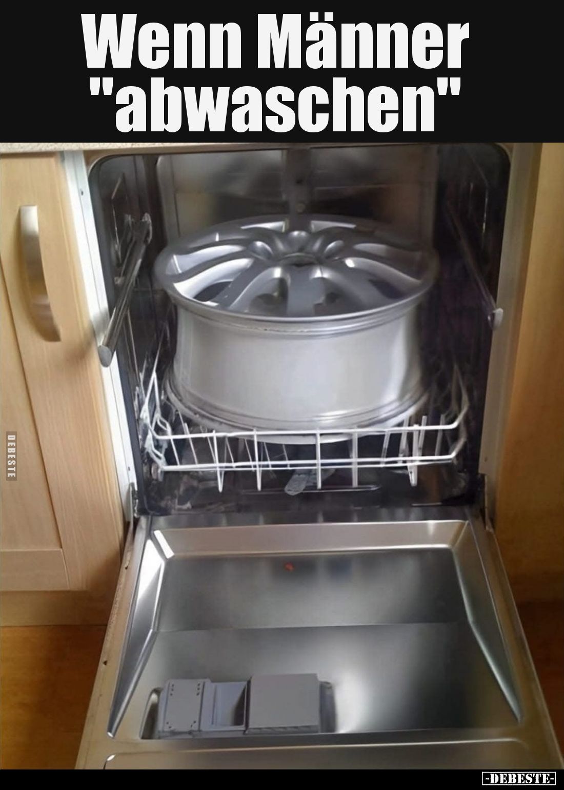 Wenn Männer "abwaschen"..